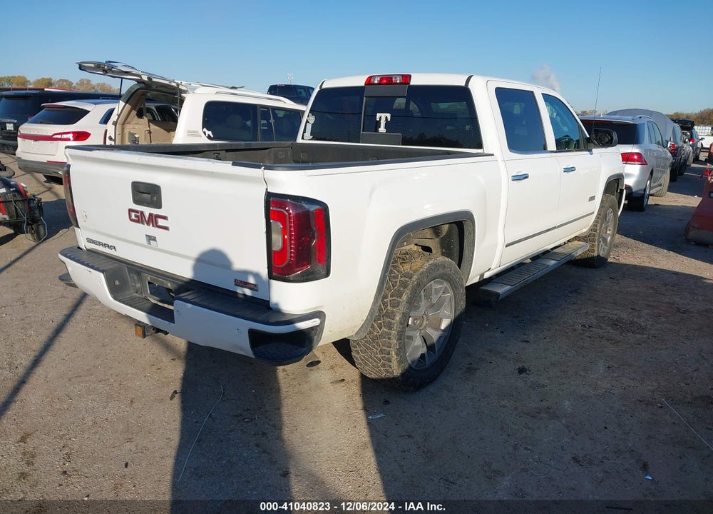 2016 GMC SIERRA 1500 SLT VIN: 3GTU2NEC9GG331645