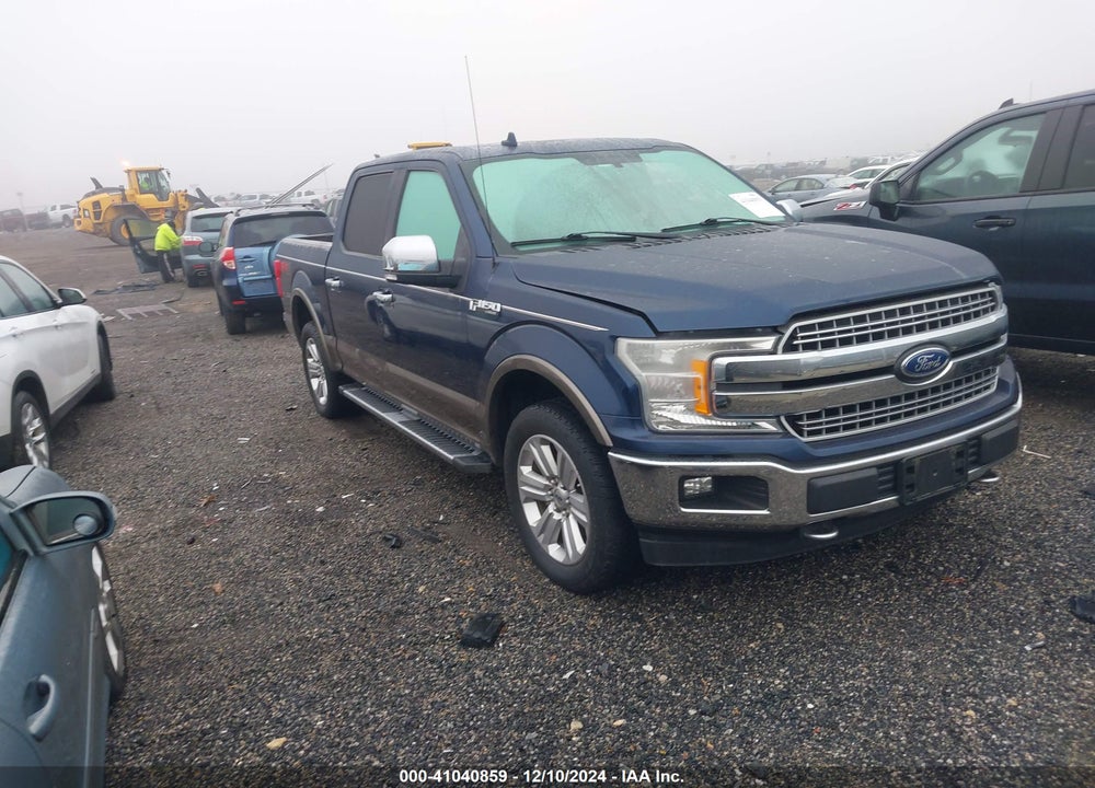 2018 FORD F-150 LARIAT VIN: 1FTEW1E52JFC52734