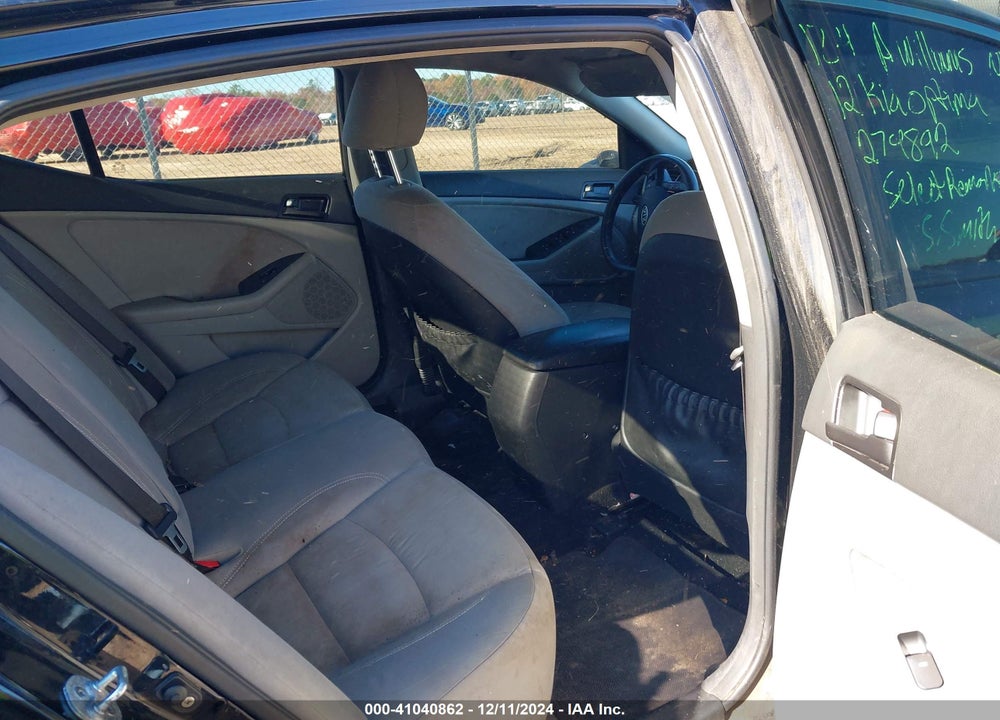 2012 KIA OPTIMA LX VIN: KNAGM4A75C5279892