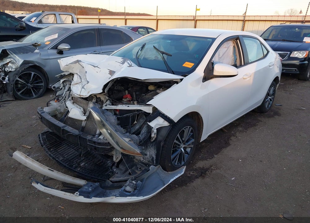 2016 TOYOTA COROLLA VIN: 5YFBURHE0GP530504