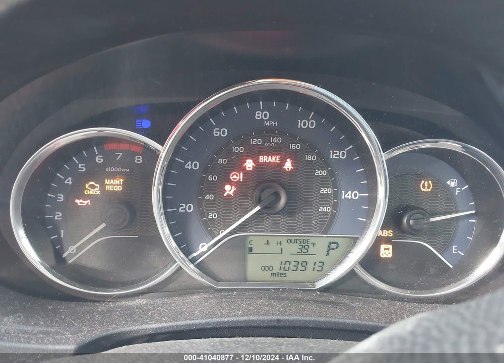 2016 TOYOTA COROLLA VIN: 5YFBURHE0GP530504