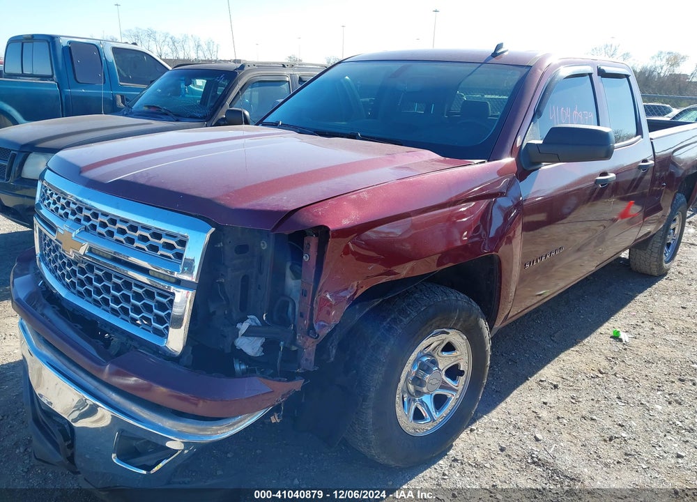 2014 CHEVROLET SILVERADO 1500 WORK TRUCK 2WT VIN: 1GCRCPEH5EZ351415