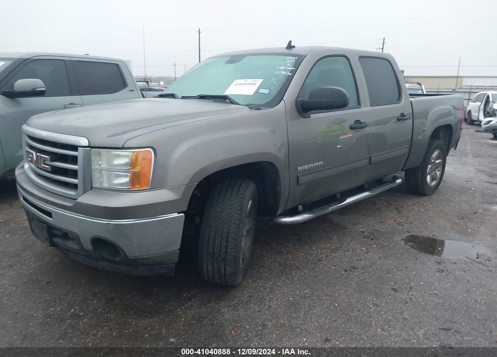 2012 GMC SIERRA 1500 SLE VIN: 3GTP1VE05CG277650