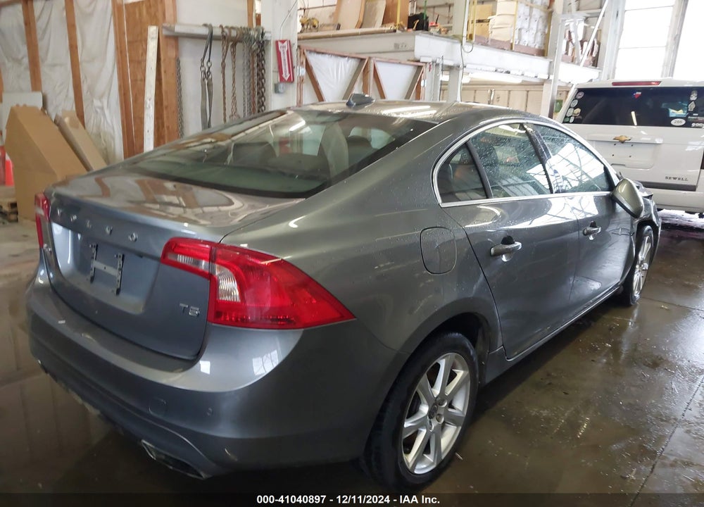 2016 VOLVO S60 T5 DRIVE-E PREMIER VIN: YV126MFK9G1393387