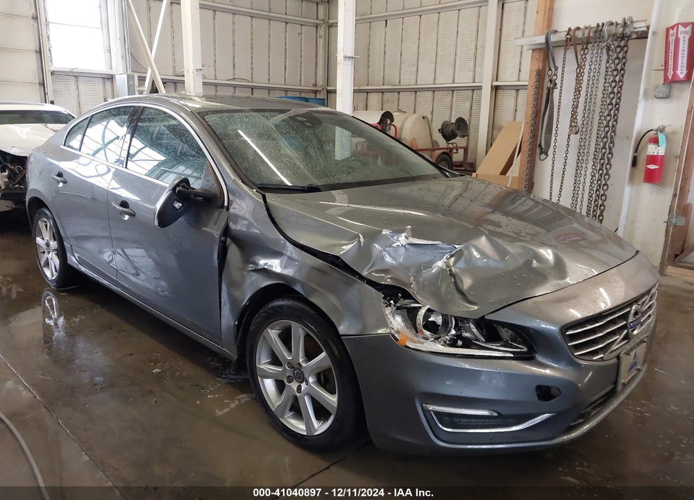 2016 VOLVO S60 T5 DRIVE-E PREMIER VIN: YV126MFK9G1393387