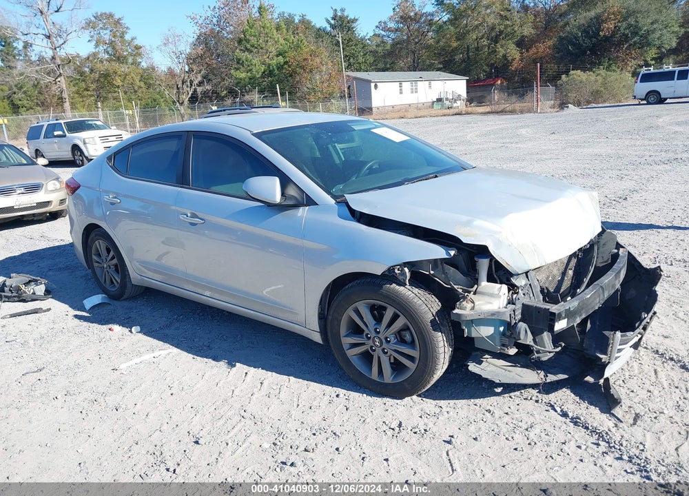 2018 HYUNDAI ELANTRA SEL VIN: 5NPD84LFXJH294481