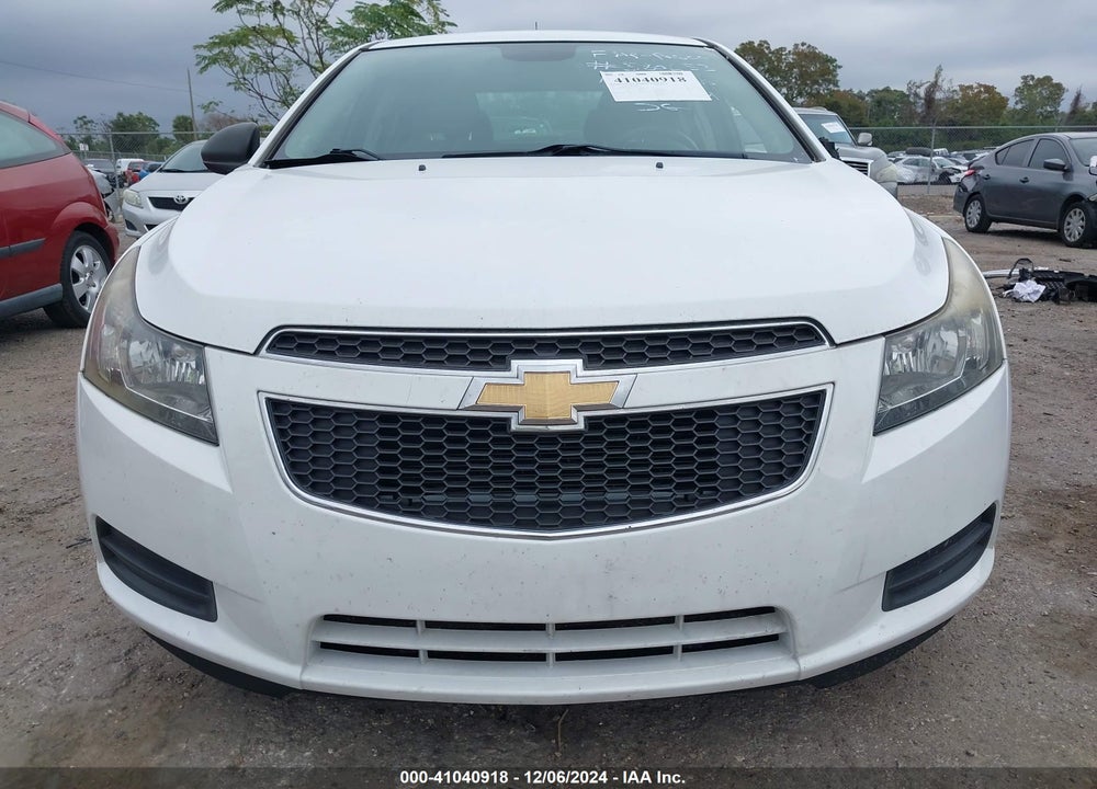 2013 CHEVROLET CRUZE LS MANUAL VIN: 1G1PB5SH4D7231224
