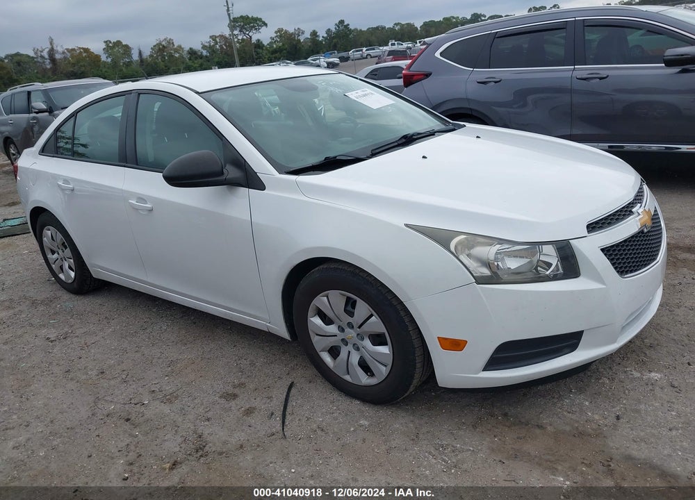 2013 CHEVROLET CRUZE LS MANUAL VIN: 1G1PB5SH4D7231224