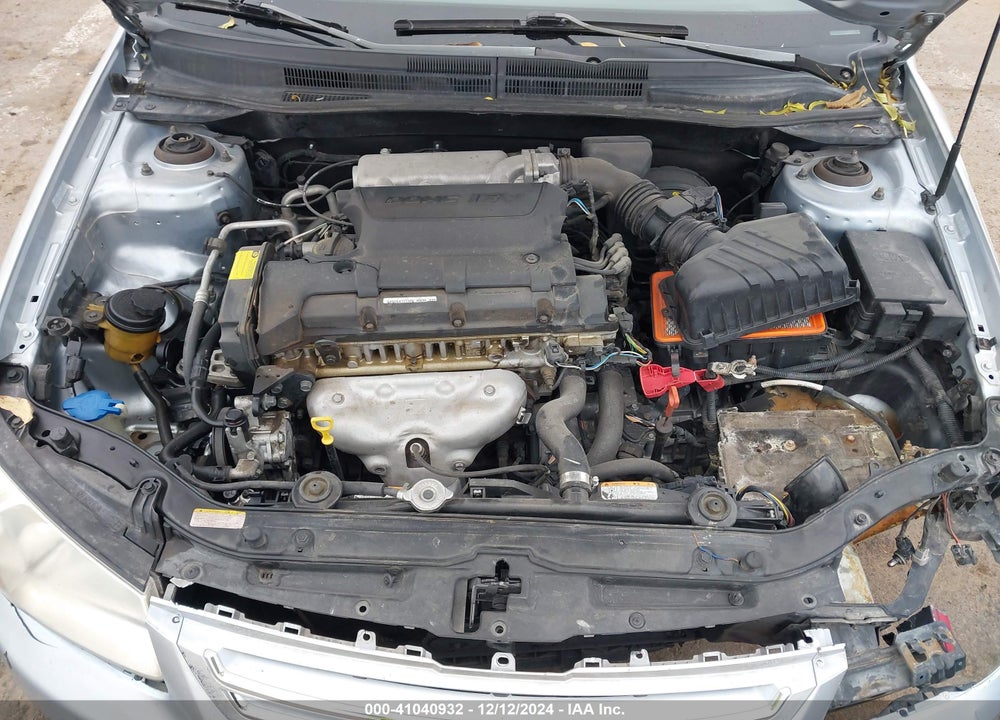 2007 KIA SPECTRA VIN: KNAFE121675411324