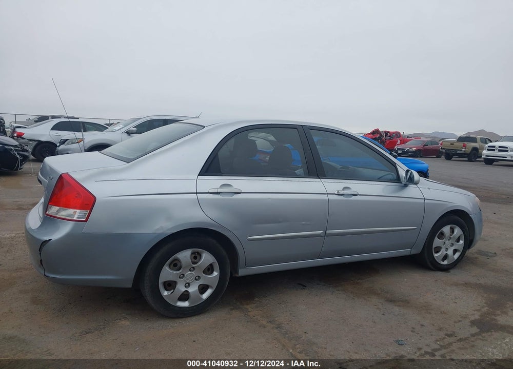 2007 KIA SPECTRA VIN: KNAFE121675411324