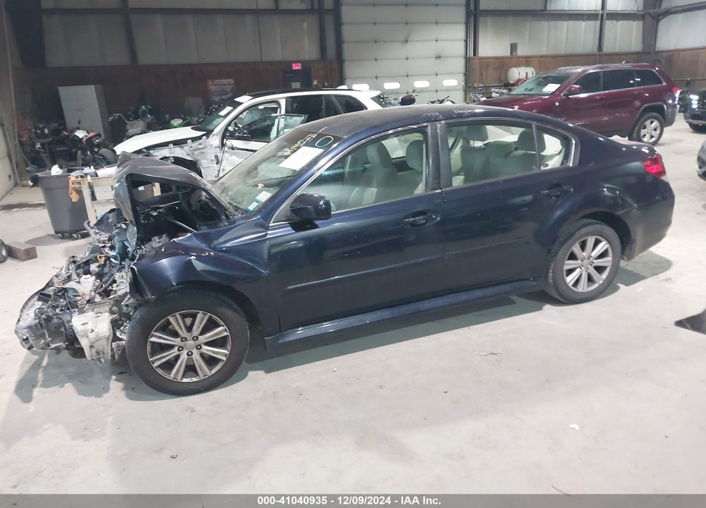 2012 SUBARU LEGACY 2.5I PREMIUM VIN: 4S3BMBC69C3040010