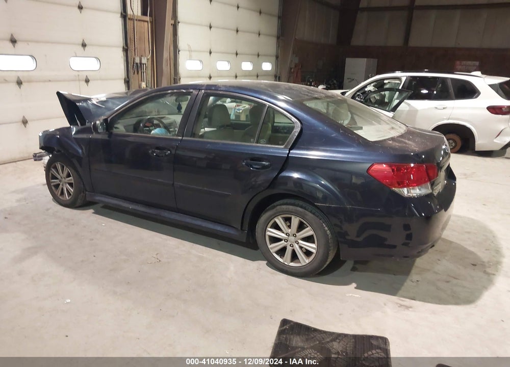 2012 SUBARU LEGACY 2.5I PREMIUM VIN: 4S3BMBC69C3040010