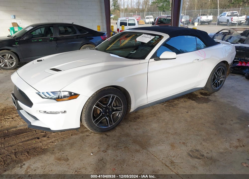 2021 FORD MUSTANG ECOBOOST PREMIUM VIN: 1FATP8UH6M5122433
