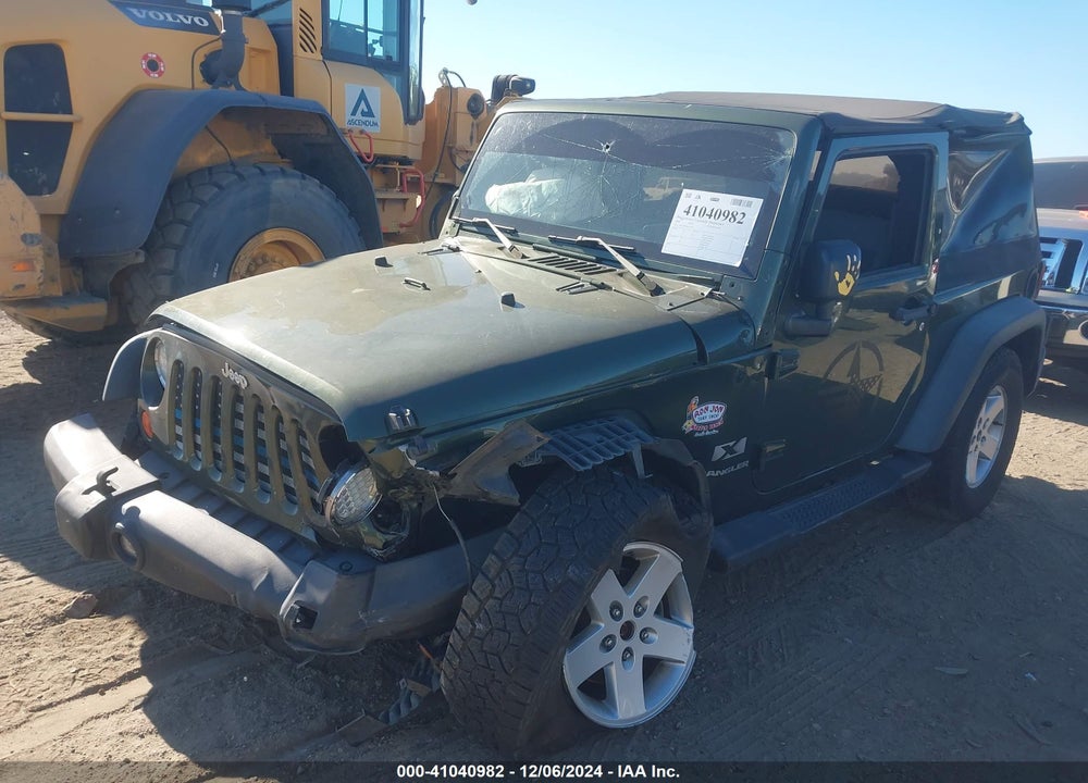 2008 JEEP WRANGLER X VIN: 1J4FA24118L515745