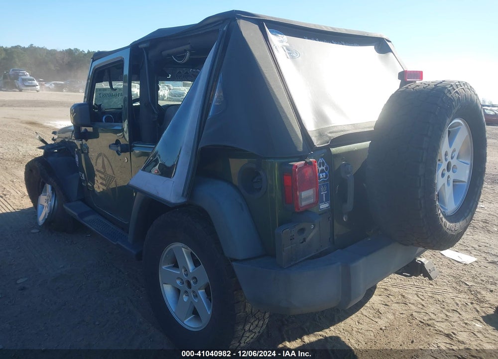 2008 JEEP WRANGLER X VIN: 1J4FA24118L515745