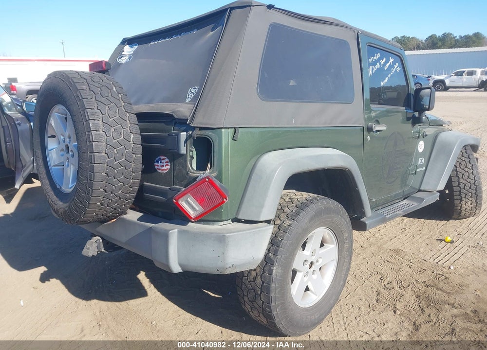 2008 JEEP WRANGLER X VIN: 1J4FA24118L515745