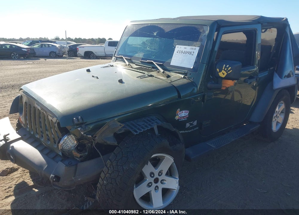 2008 JEEP WRANGLER X VIN: 1J4FA24118L515745