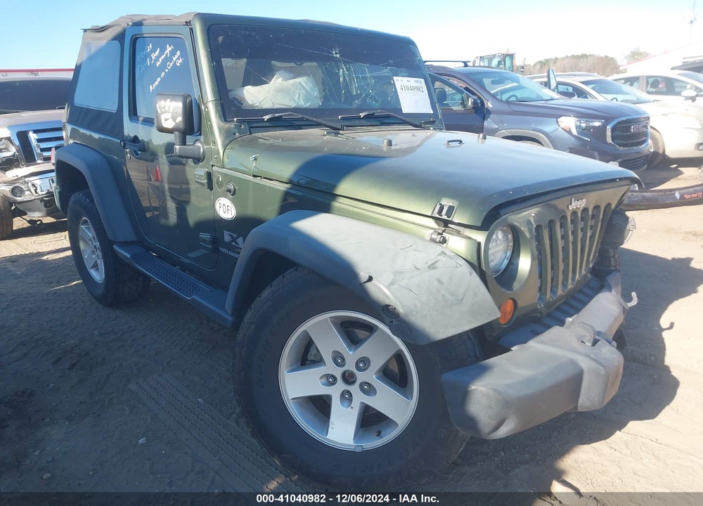 2008 JEEP WRANGLER X VIN: 1J4FA24118L515745