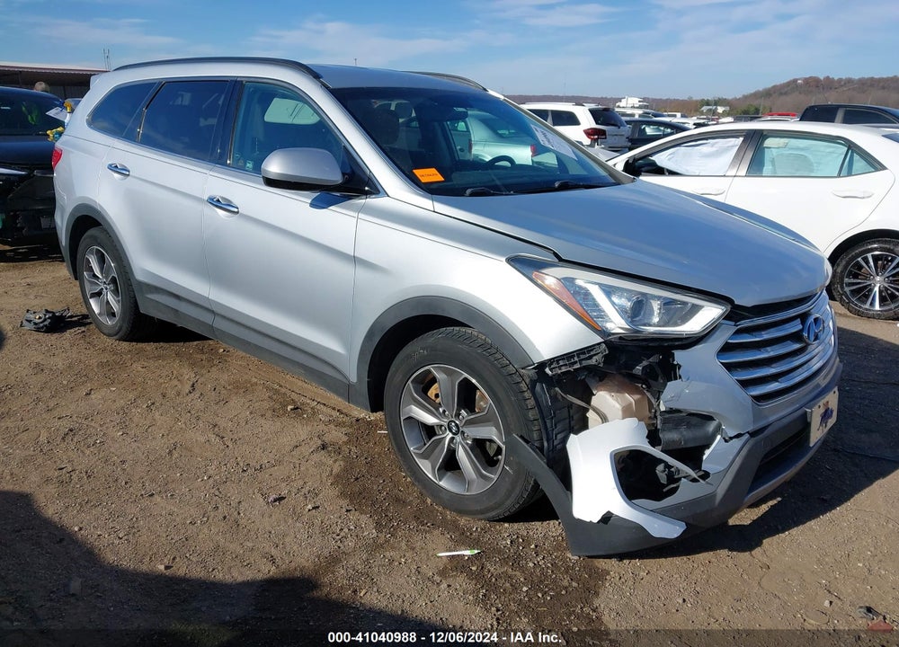 2014 HYUNDAI SANTA FE GLS VIN: KM8SMDHF7EU080194