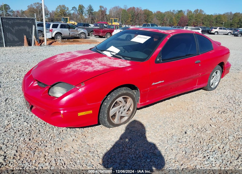 2000 PONTIAC SUNFIRE SE VIN: 1G2JB1245Y7160368