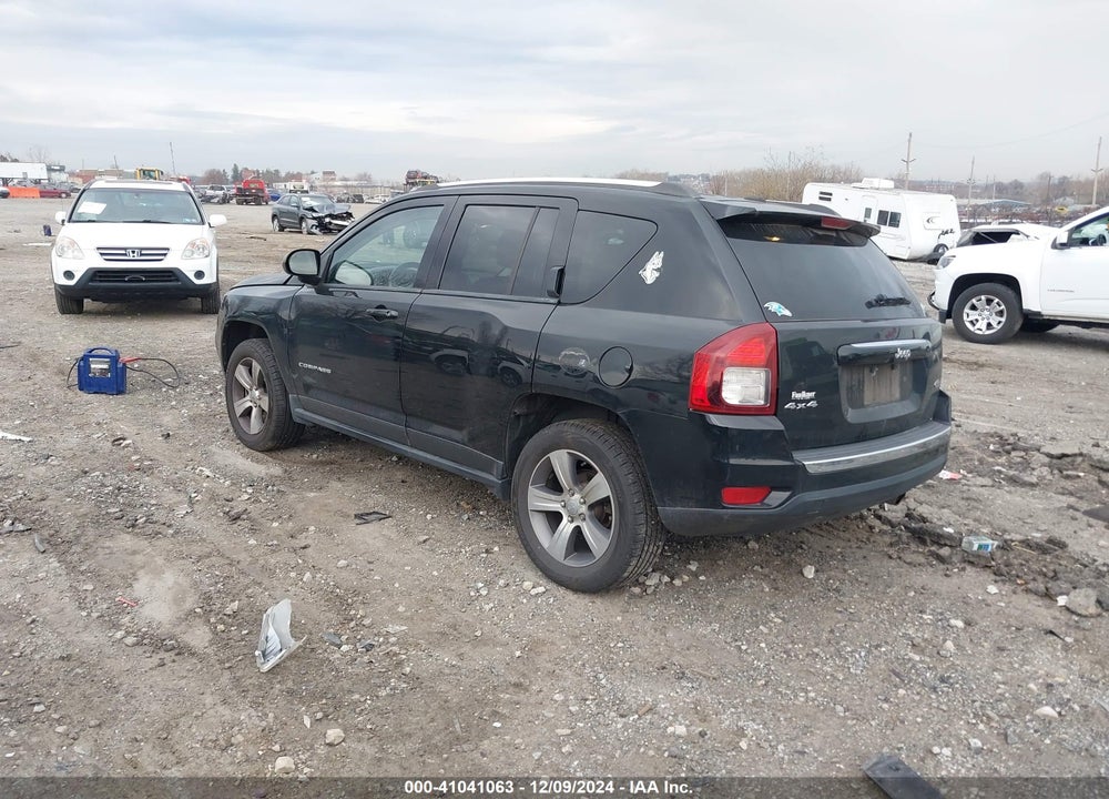 2017 JEEP COMPASS HIGH ALTITUDE 4X4 VIN: 1C4NJDEB3HD126748