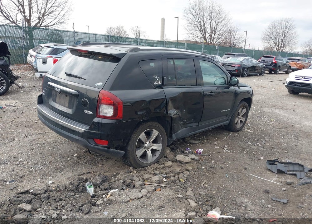 2017 JEEP COMPASS HIGH ALTITUDE 4X4 VIN: 1C4NJDEB3HD126748