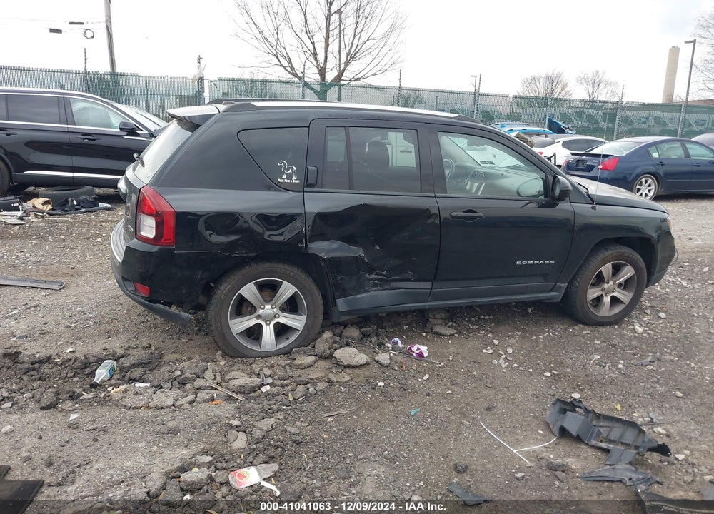 2017 JEEP COMPASS HIGH ALTITUDE 4X4 VIN: 1C4NJDEB3HD126748