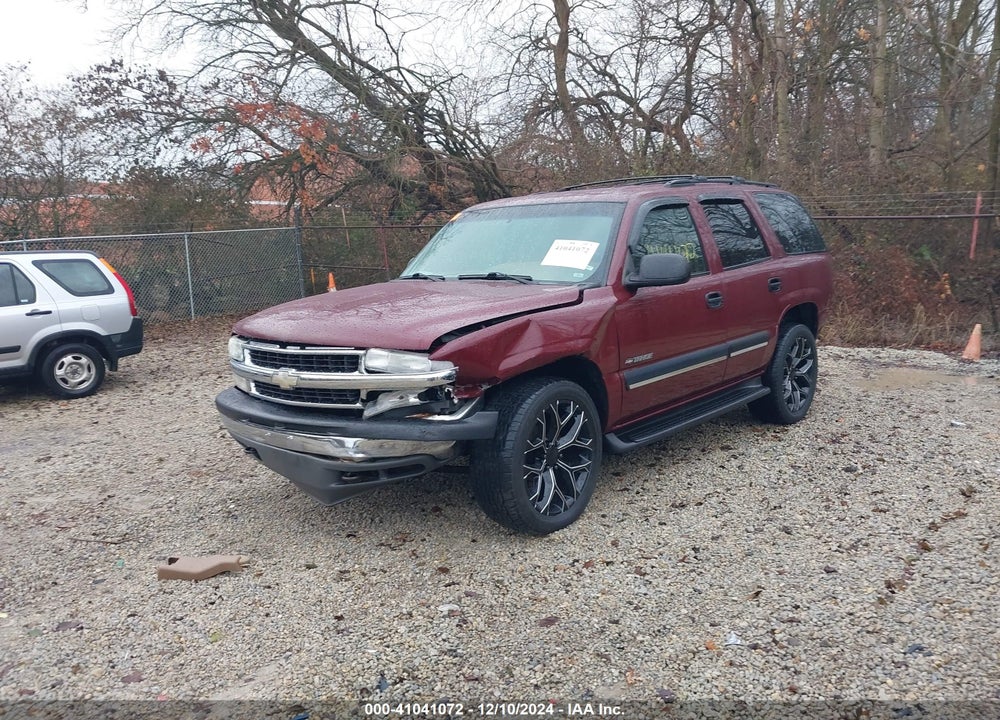 2000 CHEVROLET TAHOE ALL NEW LS VIN: 1GNEK13T7YJ117261