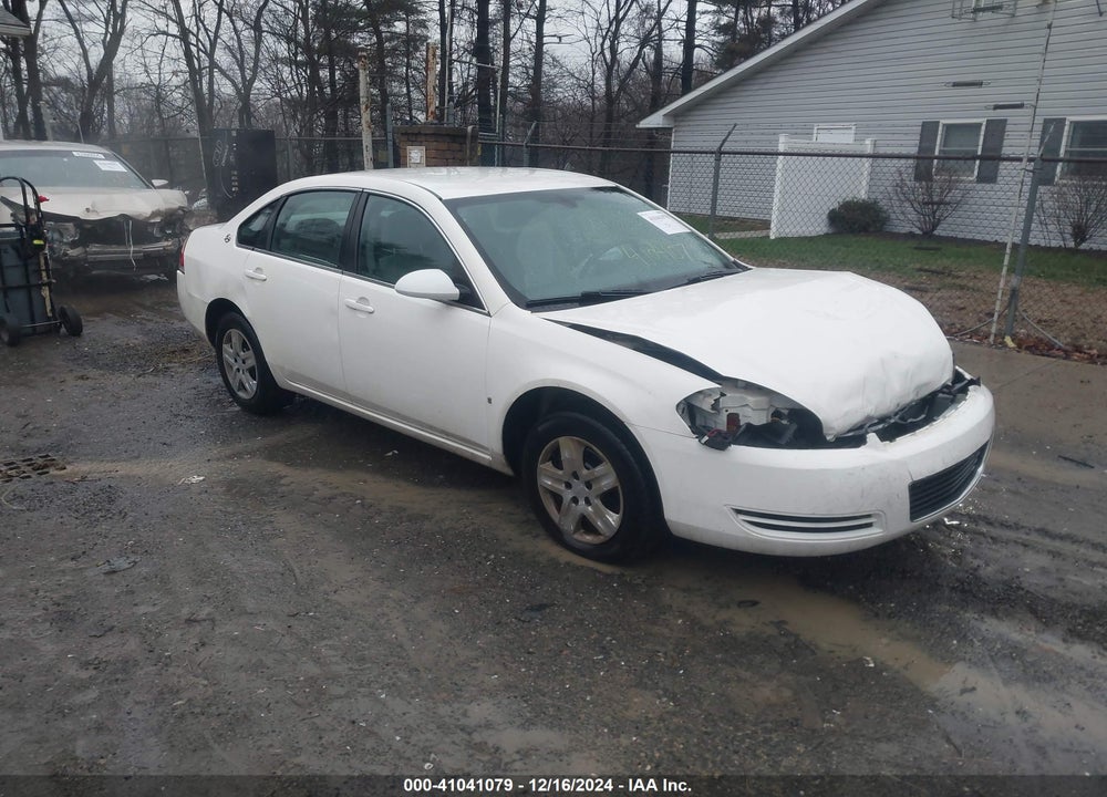 2008 CHEVROLET IMPALA LS VIN: 2G1WB58K881205775