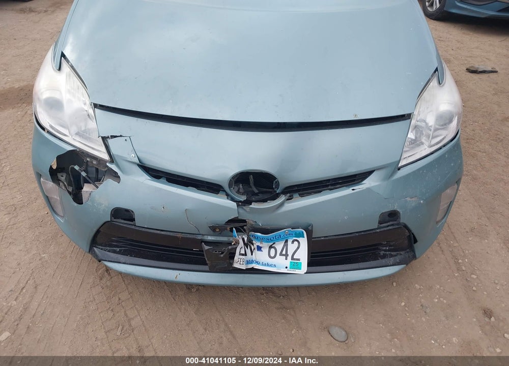 2013 TOYOTA PRIUS FOUR VIN: JTDKN3DU7D5649019