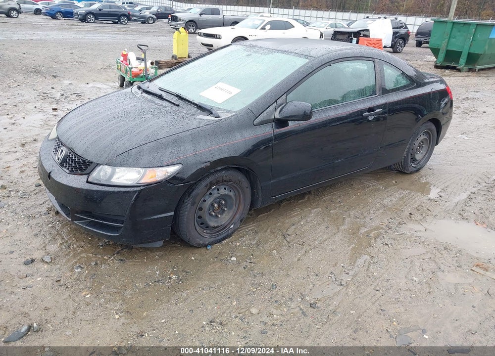 2009 HONDA CIVIC LX VIN: 2HGFG126X9H524098