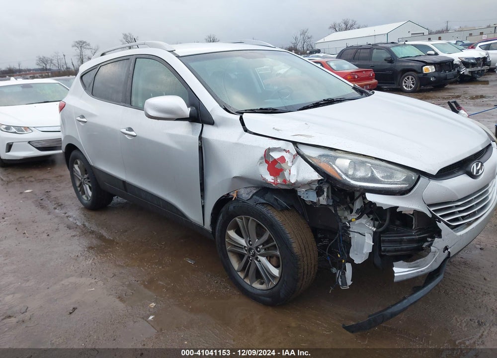 2014 HYUNDAI TUCSON SE VIN: KM8JU3AG9EU827268
