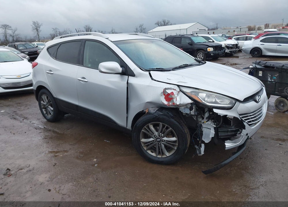 2014 HYUNDAI TUCSON SE VIN: KM8JU3AG9EU827268