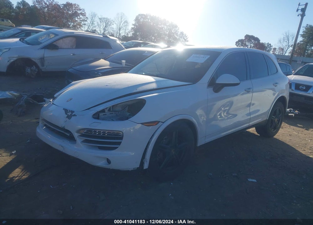 2014 PORSCHE CAYENNE PLATINUM EDITION VIN: WP1AA2A22ELA95369