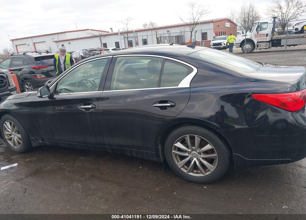 2014 INFINITI Q50 PREMIUM VIN: JN1BV7AR6EM687391