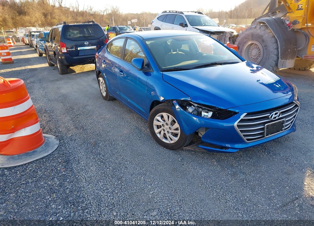 2018 HYUNDAI ELANTRA SE VIN: 5NPD74LF4JH373759