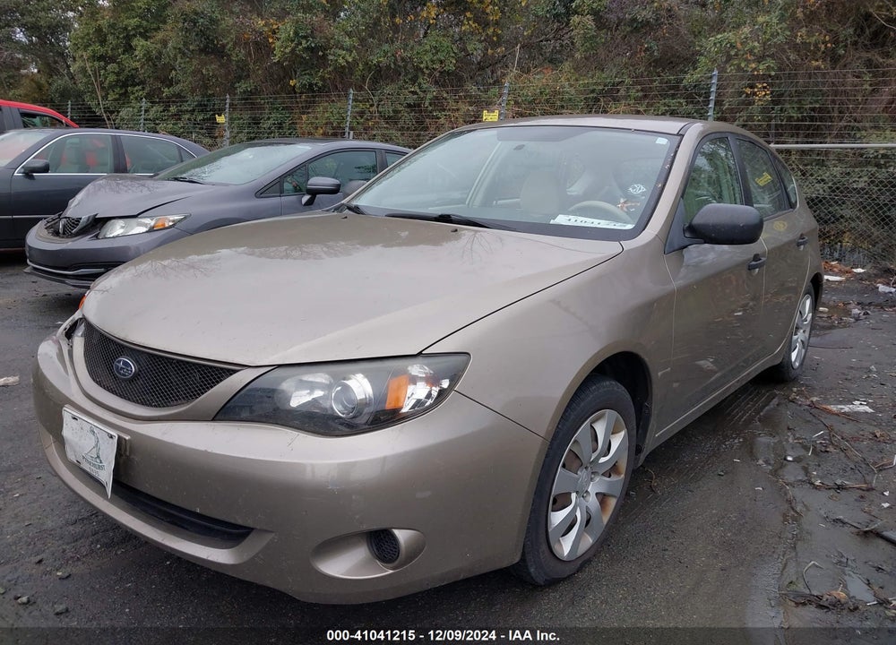 2008 SUBARU IMPREZA 2.5I VIN: JF1GH61668H817179
