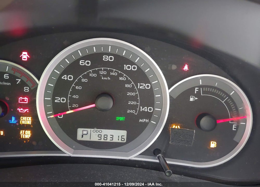 2008 SUBARU IMPREZA 2.5I VIN: JF1GH61668H817179