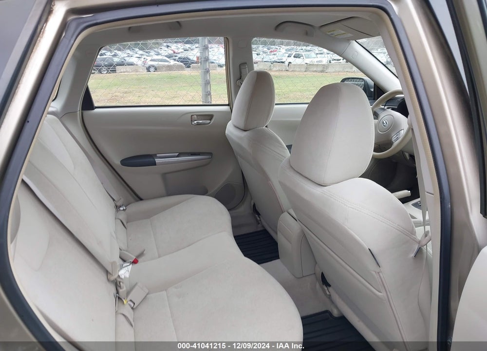 2008 SUBARU IMPREZA 2.5I VIN: JF1GH61668H817179