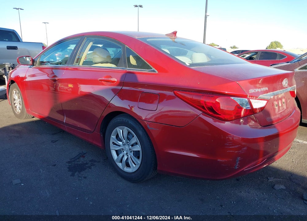 2011 HYUNDAI SONATA GLS VIN: 5NPEB4AC7BH200847
