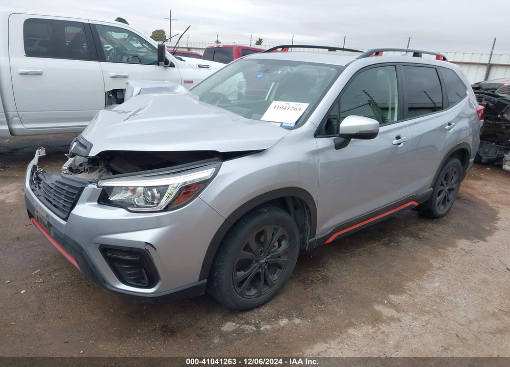 2019 SUBARU FORESTER SPORT VIN: JF2SKAJC5KH483881
