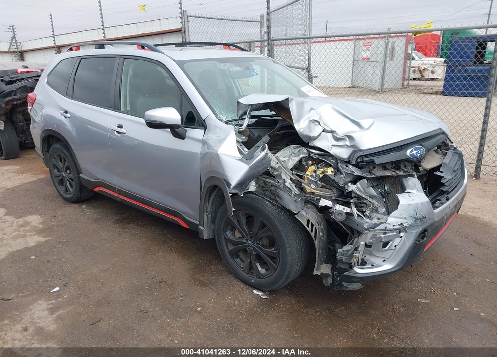 2019 SUBARU FORESTER SPORT VIN: JF2SKAJC5KH483881