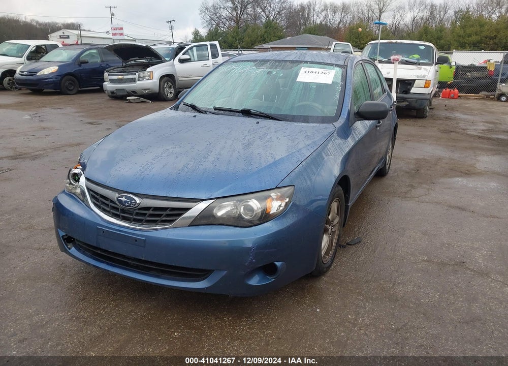 2008 SUBARU IMPREZA 2.5I VIN: JF1GH61638H816216