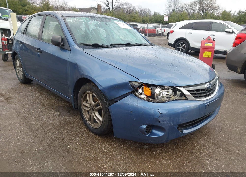 2008 SUBARU IMPREZA 2.5I VIN: JF1GH61638H816216