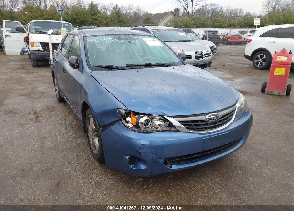 2008 SUBARU IMPREZA 2.5I VIN: JF1GH61638H816216