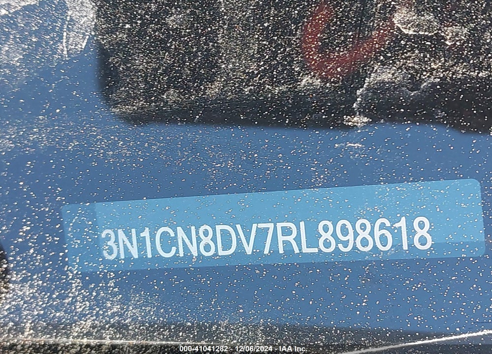 2024 NISSAN VERSA VIN: 3N1CN8DV7RL898618