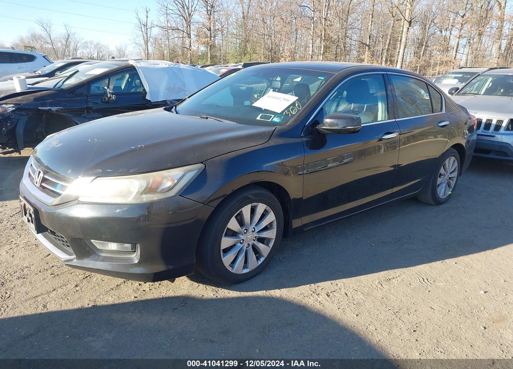 2014 HONDA ACCORD EX-L V-6 VIN: 1HGCR3F85EA004114