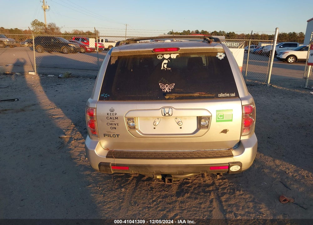 2007 HONDA PILOT EX-L VIN: 5FNYF28547B001306