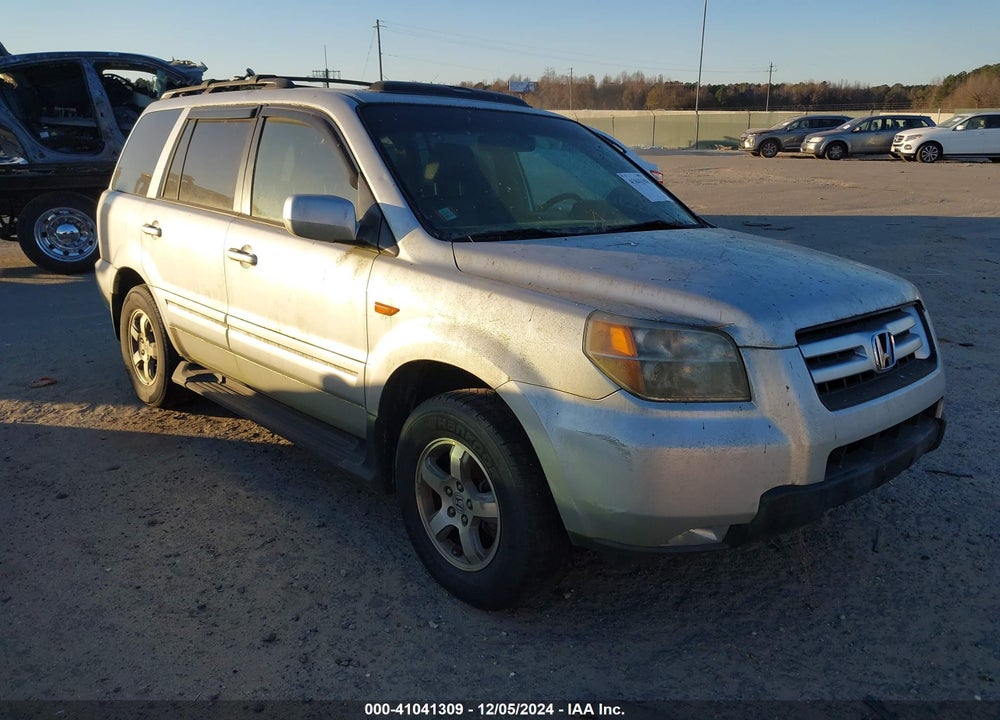 2007 HONDA PILOT EX-L VIN: 5FNYF28547B001306