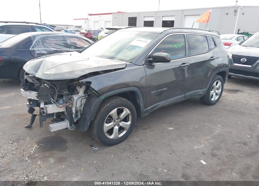 2018 JEEP COMPASS LATITUDE 4X4 VIN: 3C4NJDBB0JT303891